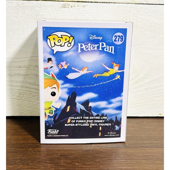 Funko Pop Peter Pan #279 Disney Movie Vinyl Figure Hot Topic Exclusive - Picture 3 of 6